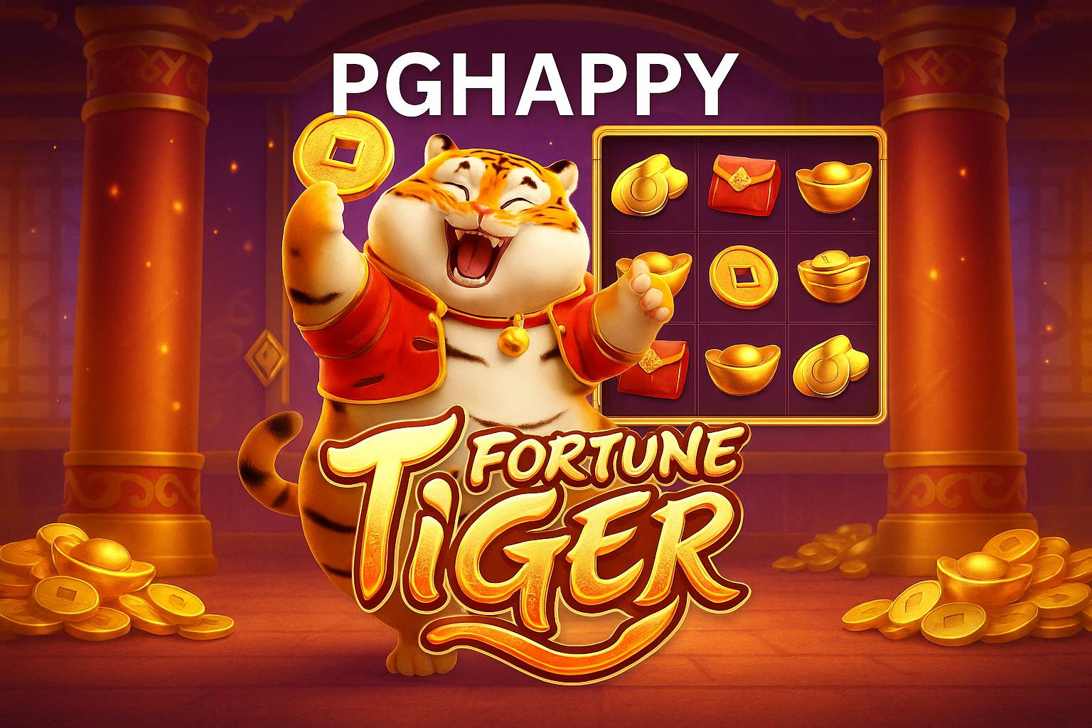 Fortune Tiger é um jogo imperdível no PGHAPPY Casino
