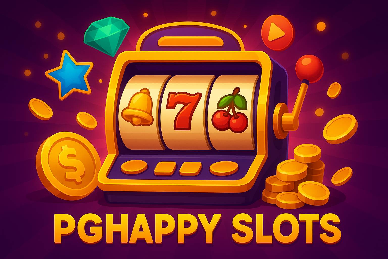 Explore o mundo das slot machines no PGHAPPY Casino